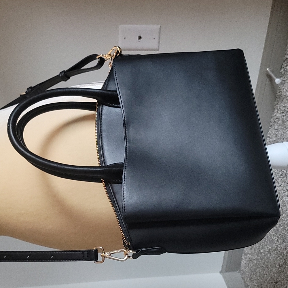 Black Crossbody Convertible Bag